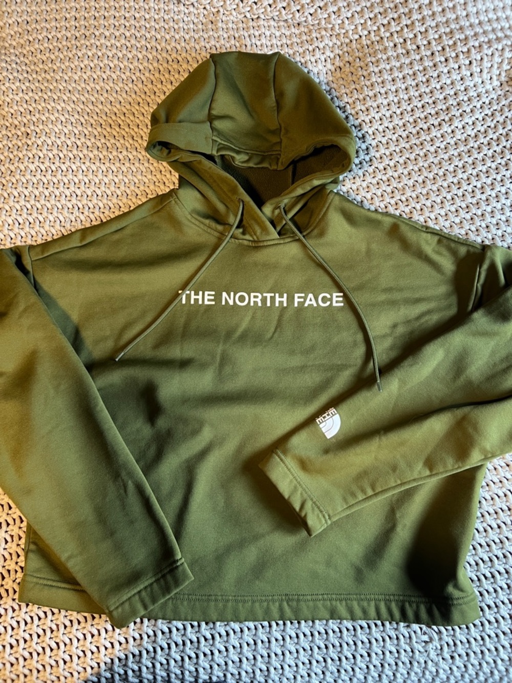 The North Face Olive Logo Pullover Hoodie